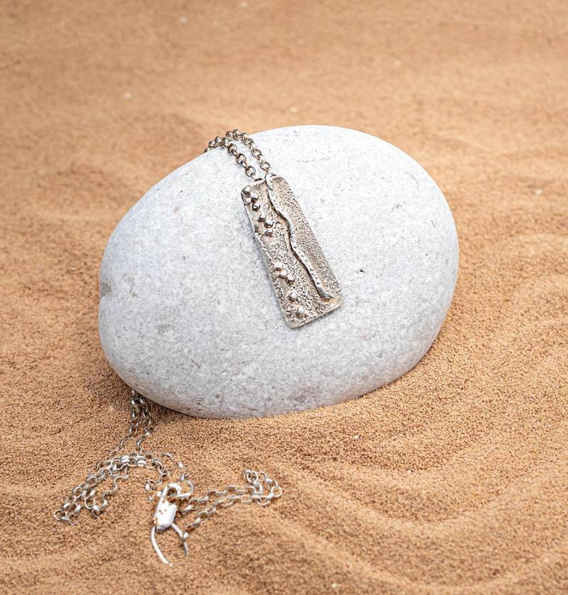 Mündungshalskette in Silber von MidasTouchJewels