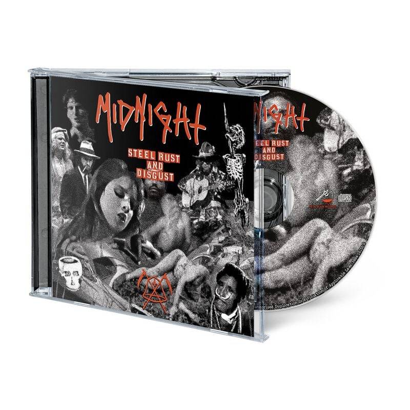 Midnight Steel, Rust and Disgust CD multicolor von Midnight