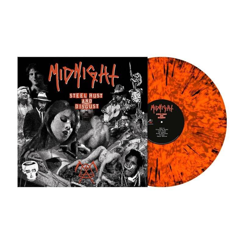 Midnight Steel, Rust and Disgust LP multicolor von Midnight