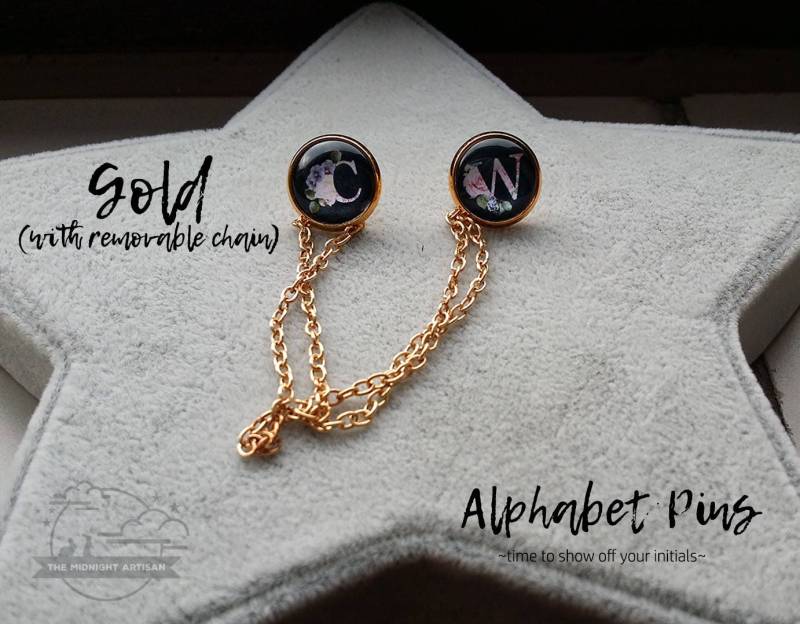 Alphabet Pins Alphabet Pins von MidnightArtisan