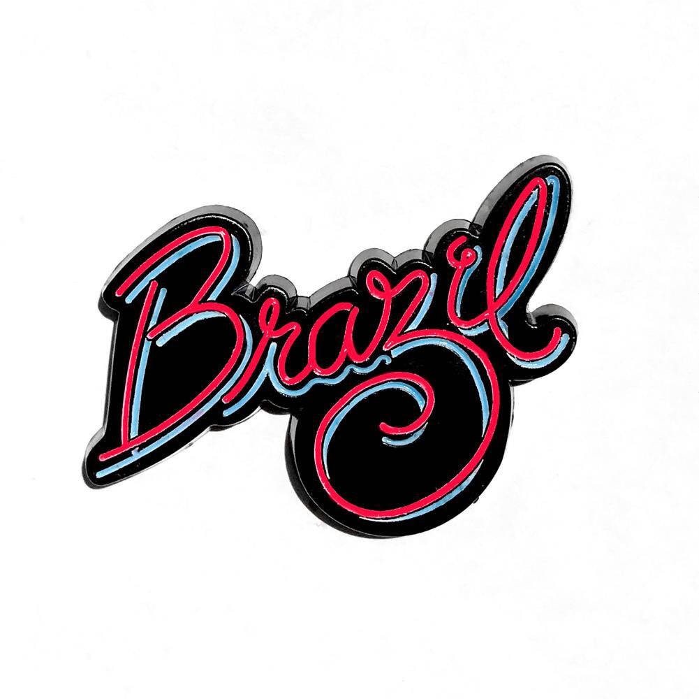 Brasilien - Criterion Collection Terry Gilliam Emaille Pin Brasilien - Criterion Collection Terry Gilliam Emaille Pin von MidnightDogs
