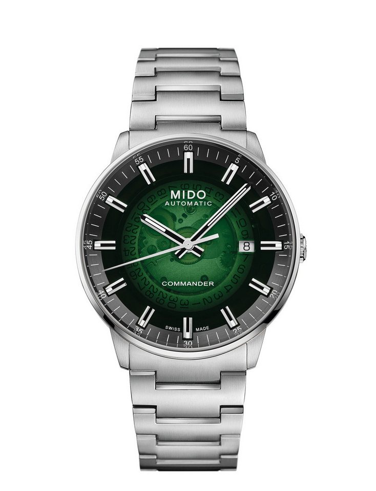 Mido Armband Mido Herren Uhr M021.407.11.411.03 Commander Gradient (kein Set, 1-tlg., kein Set) von Mido