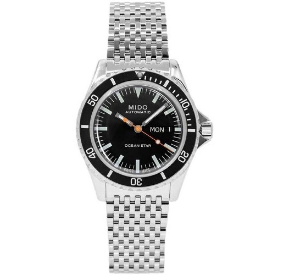 Mido Luxusuhr Taucheruhr Automatik Ocean Star Schwarz von Mido
