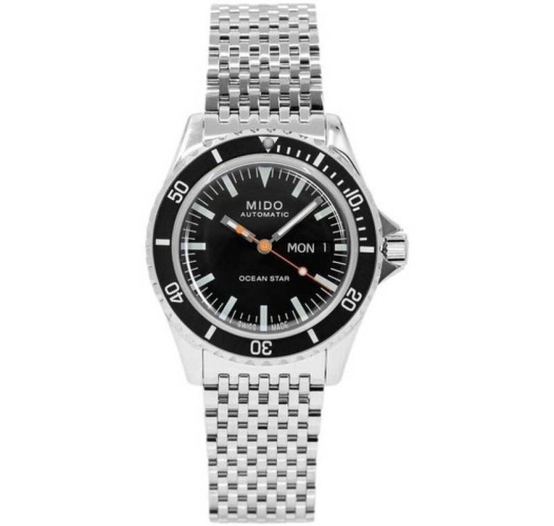 Mido Luxusuhr Taucheruhr Automatik Ocean Star Schwarz von Mido