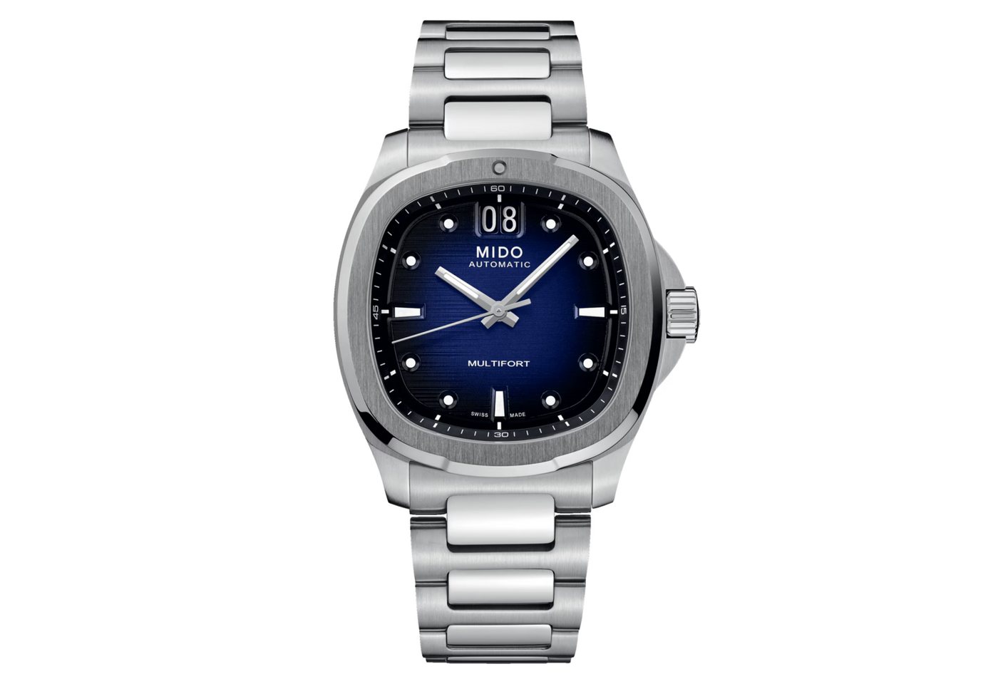 Mido Schweizer Uhr Herrenuhr Automatik Multifort TV Big Date von Mido