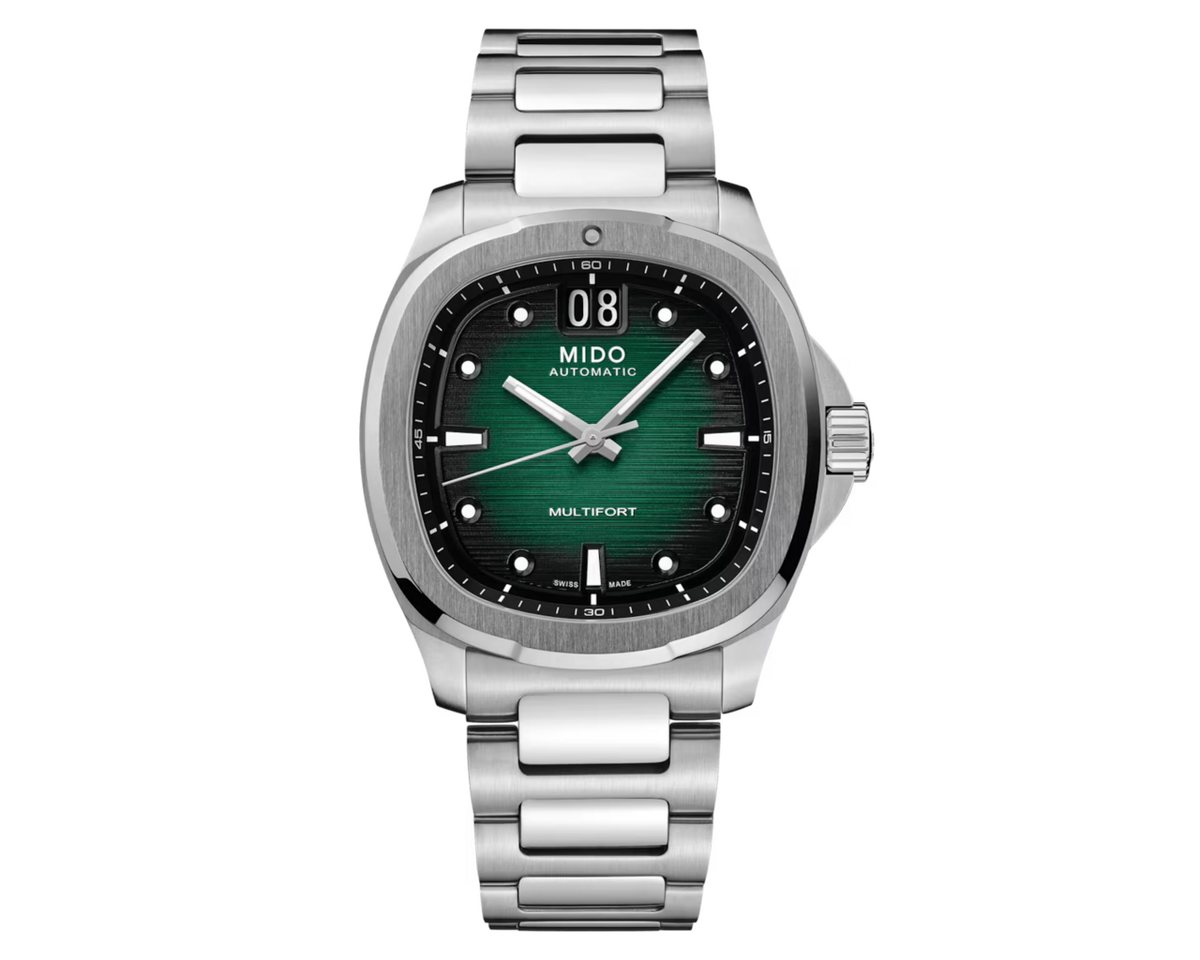 Mido Schweizer Uhr Herrenuhr Automatik Multifort TV Big Date von Mido