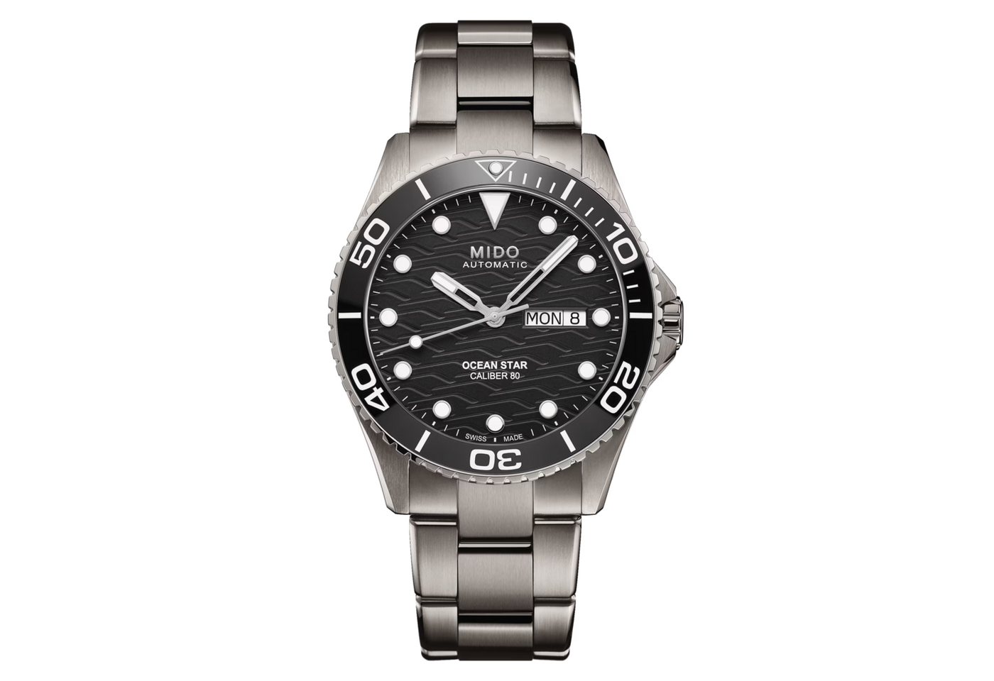 Mido Schweizer Uhr Herrenuhr MIDO Automatik Ocean Star Titan Keramik von Mido