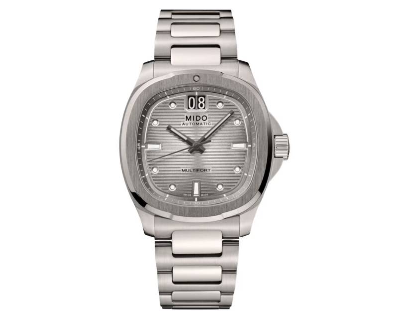 Mido Schweizer Uhr Herrenuhr MIDO Multifort TV Big Date Titanium von Mido