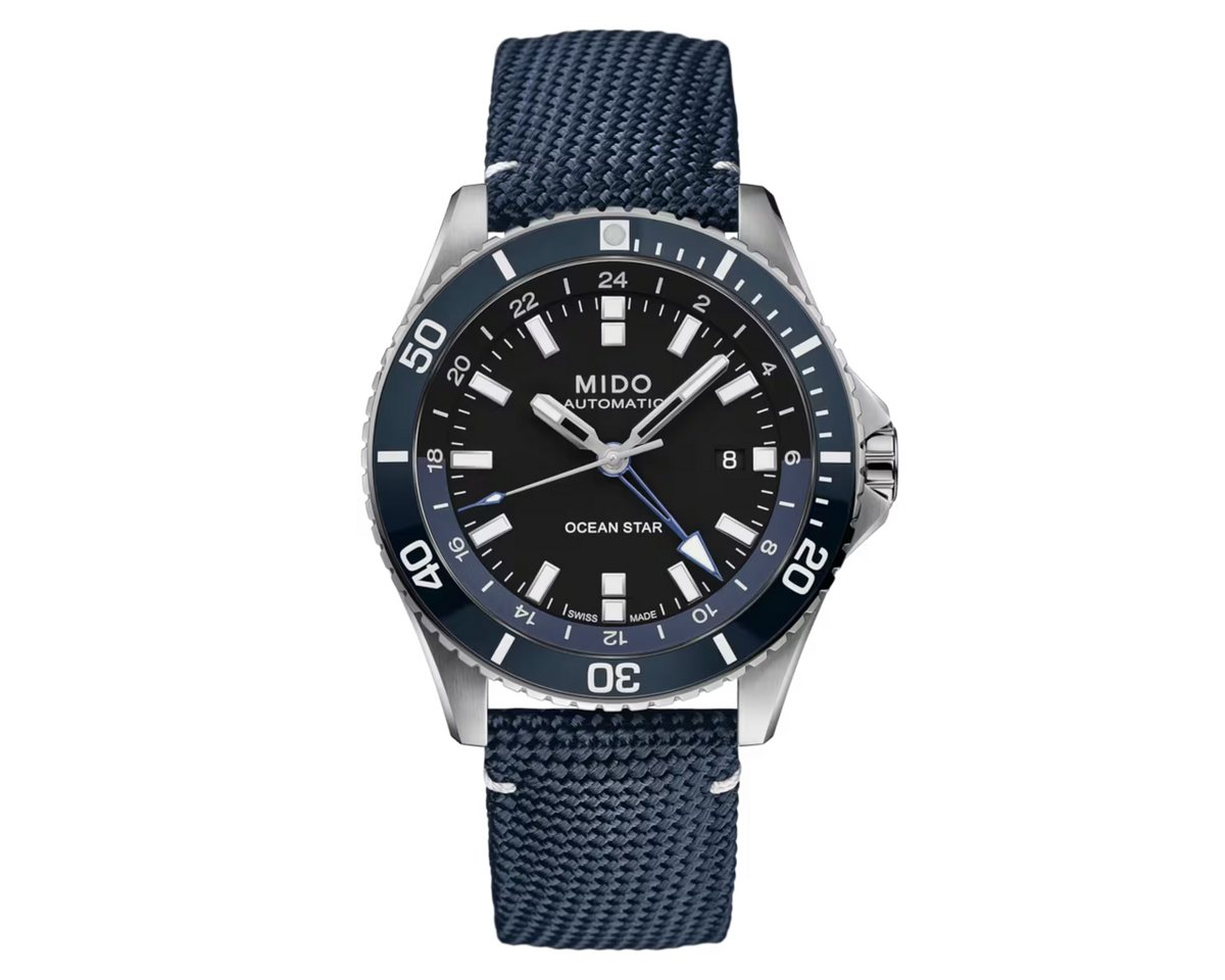 Mido Schweizer Uhr Herrenuhr MIDO Ocean Star Automatik GMT von Mido