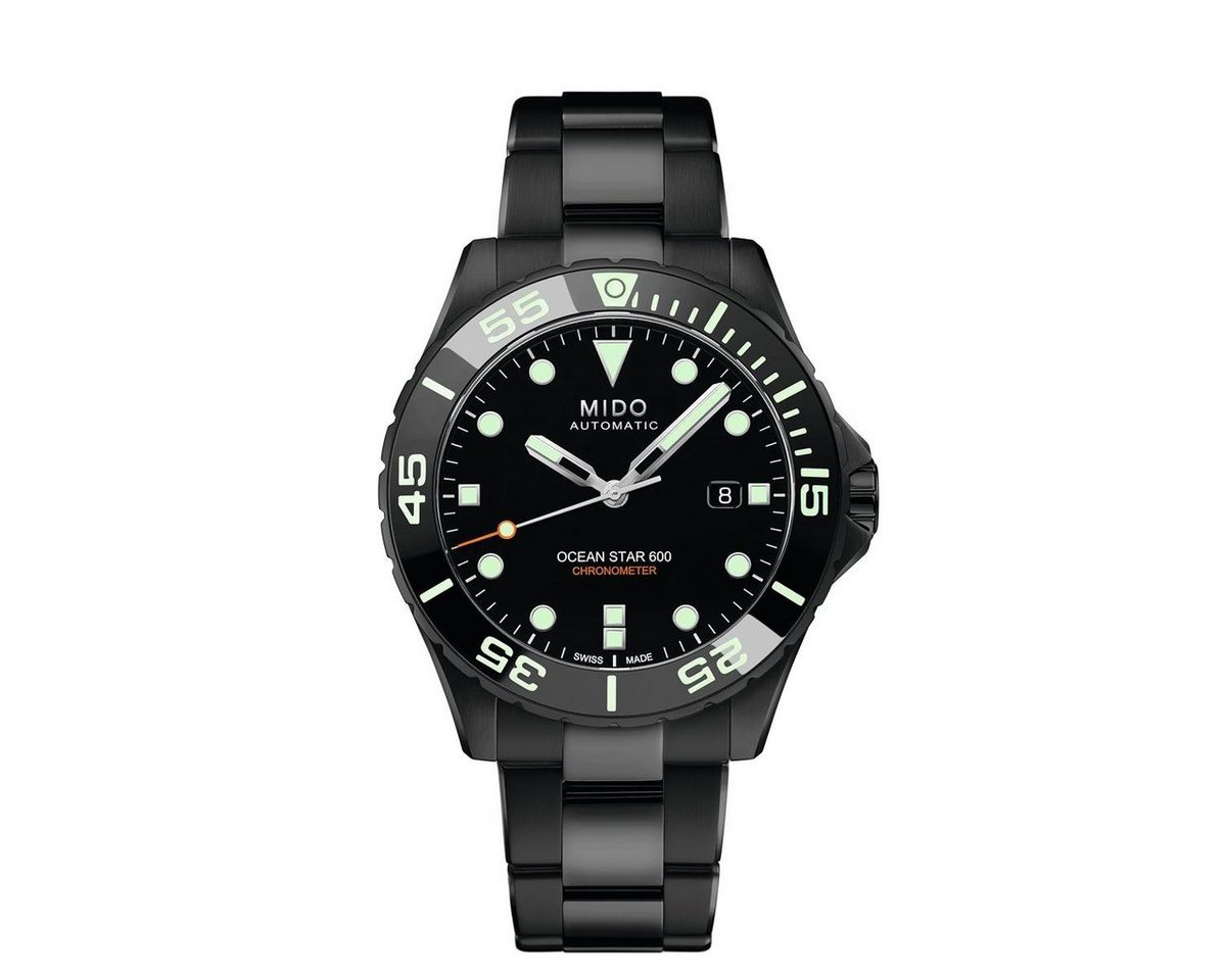 Mido Schweizer Uhr Mido Herren Uhr M0266083305100 Ocean Star 600 Chronometer Special Edit, (1-tlg) von Mido