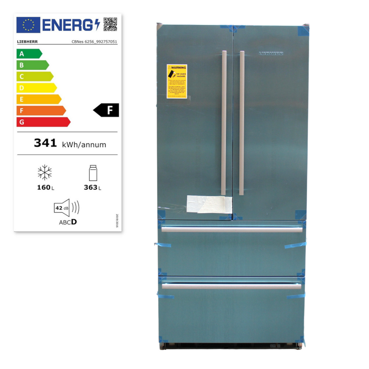 Liebherr CBNes 6256-25 Kühl-Gefrierkombination 523L Premium NoFrost Edelstahl von Miele