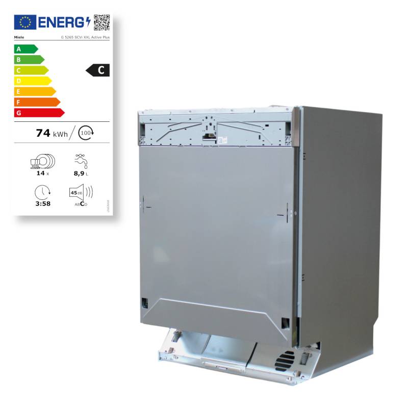 Miele G 5265 SCVi Active Plus Einbau Großraum Geschirrspüler XXL Edelstahl von Miele
