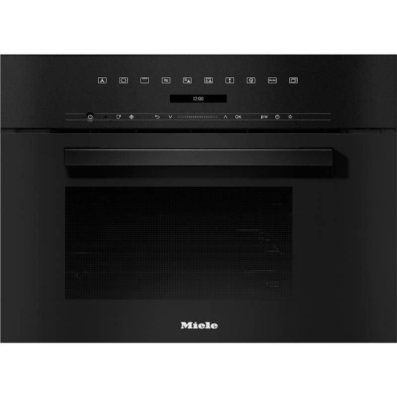 Miele H7240BM Einbau Kompakt Backofen mit Mikrowelle 43L 60x45cm Schwarz von Miele