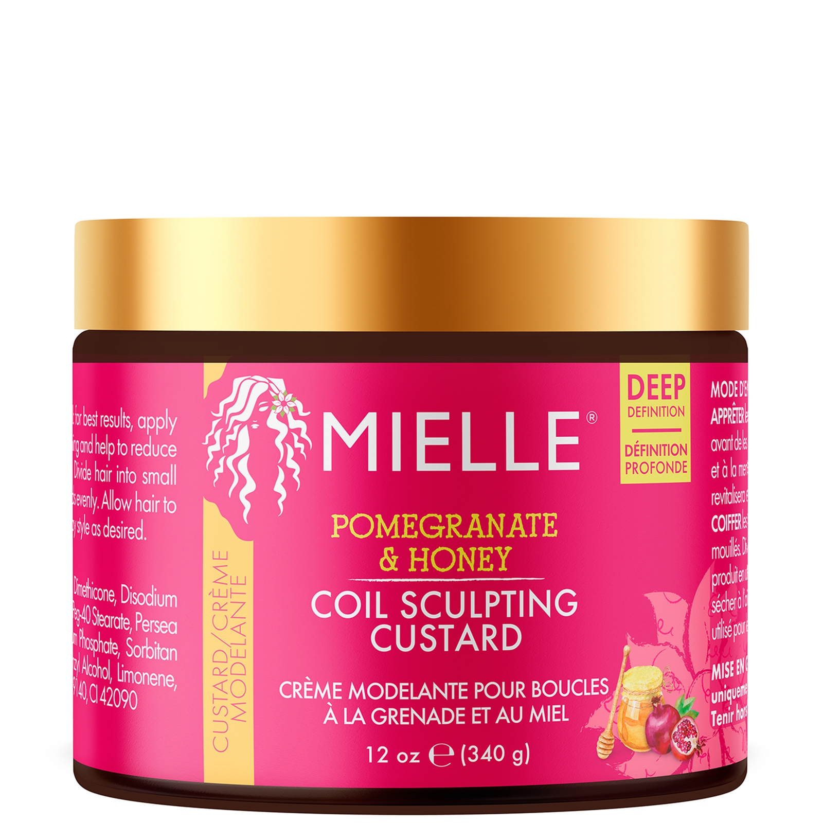Mielle Organics Pomegranate and Honey Coil Sculpting Custard 340g von Mielle Organics