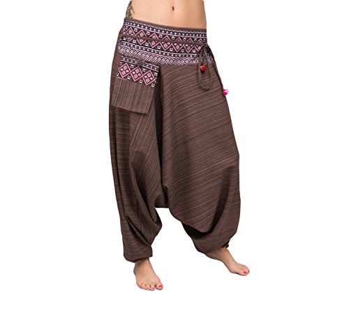 Mienloco Baumwollhose Aladinhose Haremshose Pumphose (C4) von Mienloco