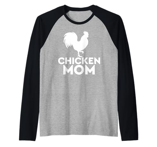 Hühnchen Mama Raglan Hühnchen Mama Raglan von Miftees Chicken Tees