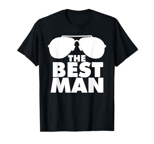 The Best Man T-Shirt von Miftees Groom Crew Tees