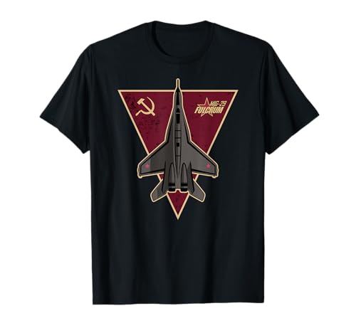 Mig-29 Fulcrum T-shirt T-Shirt Mig-29 Fulcrum T-shirt T-Shirt von Mig 29 Kampfflugzeug