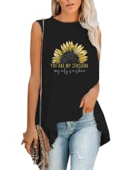 Migcaput Bluse Damen Elegant Ärmellose T-Shirt Blusentops Tank Top Shirts Sommerbluse Tanktops Frauen Trägershirts von Migcaput