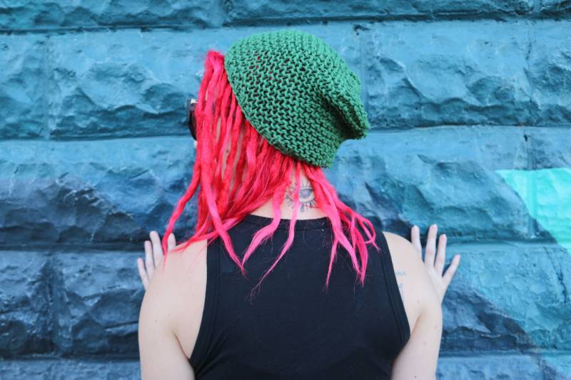 Wald Grün Beanie Wald Grün Beanie von MightyBusCreations