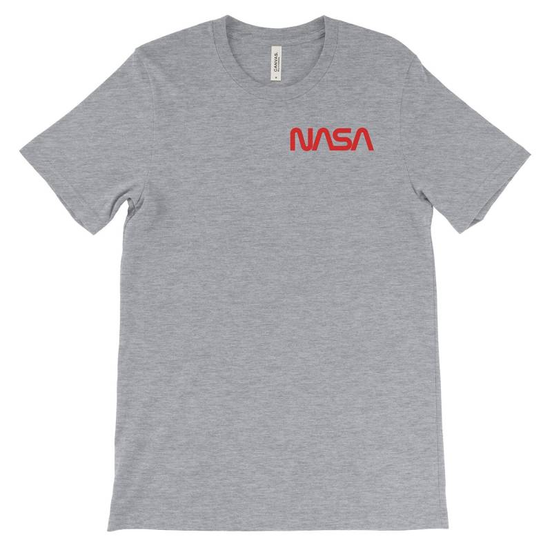 Nasa T-Shirt Weicher Baumwolle T-Shirt. Nasa-Logo-Shirt. Astronaut. & Space Administration. Raumfahrt. Schwarz Weiß Grau von MightyCircus
