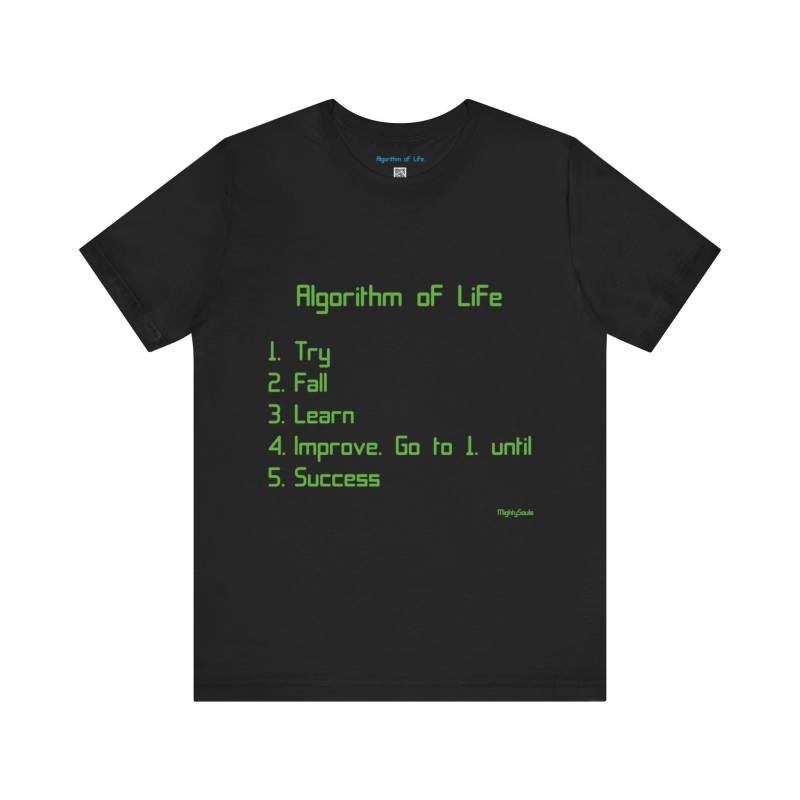Algorithmus Des Lebens T-Shirt - Unisex Grüne Schrift Energetisierende Kleidung Algorithmus Des Lebens T-Shirt - Unisex Grüne Schrift Energetisierende Kleidung von MightySoulsStore