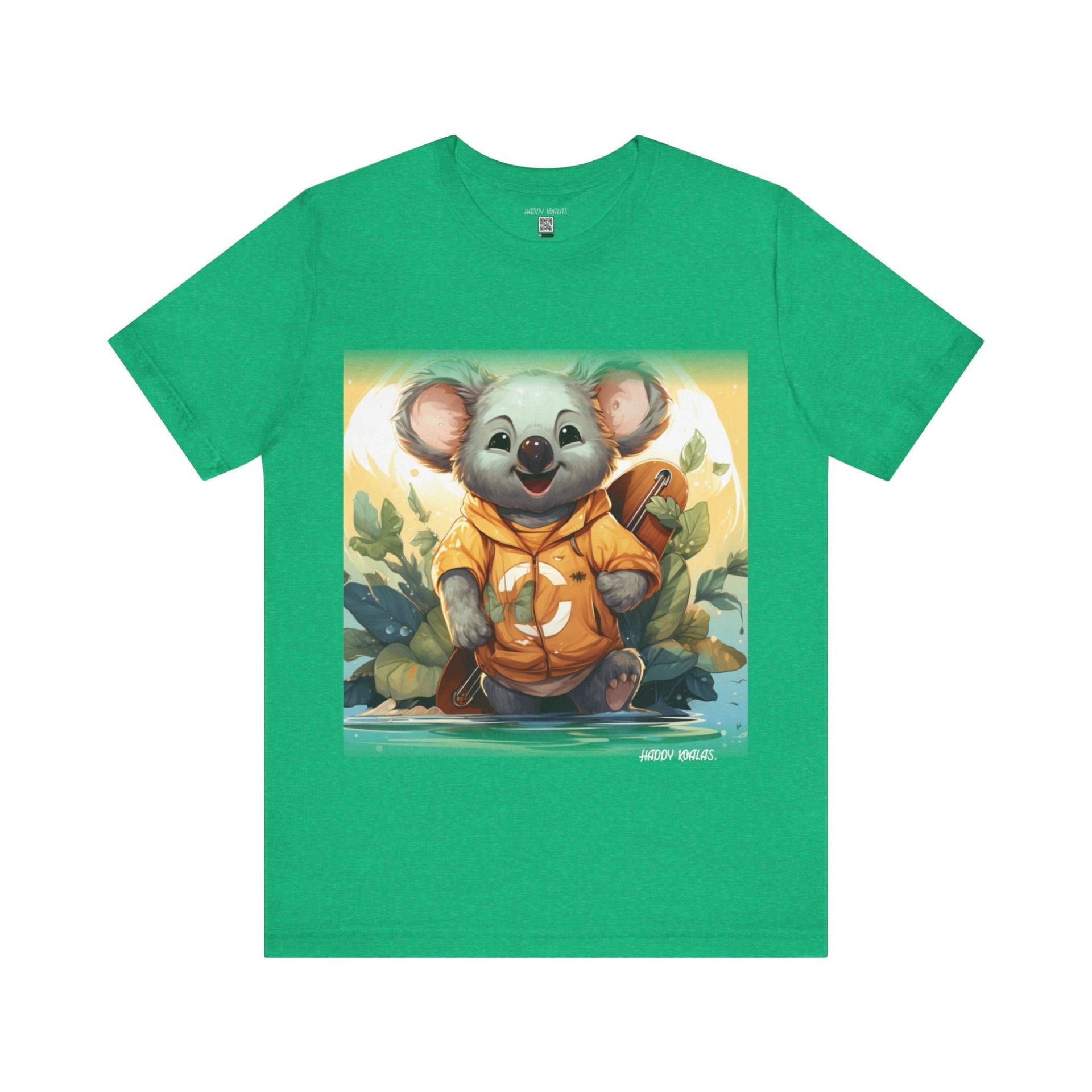 Happy Koalas - Huggy T-Shirt Unisex in 5 Farben 6 Größen Koala-T-Shirt Reflektiert Positivität Durch Energetisierende Kleidung Koalas-T-Shirt von MightySoulsStore