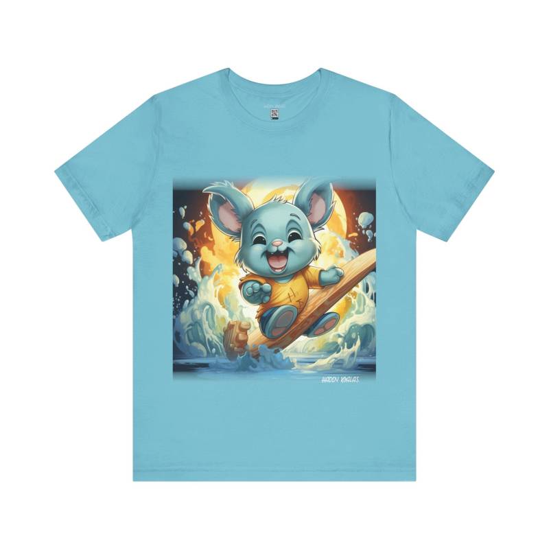 Happy Koalas - Splashy T-Shirt Unisex Auf 5 Farben 6 Größen Koala Reflect Positivitydurch Energizing Wear -Koala von MightySoulsStore