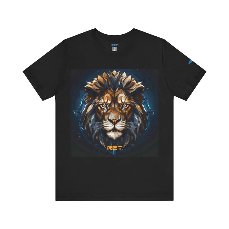 Löwe T-Shirt Rey By Mightysouls - Unisex Leon 4 Reflect Positivitydurch Energetisierende Kleidung von MightySoulsStore