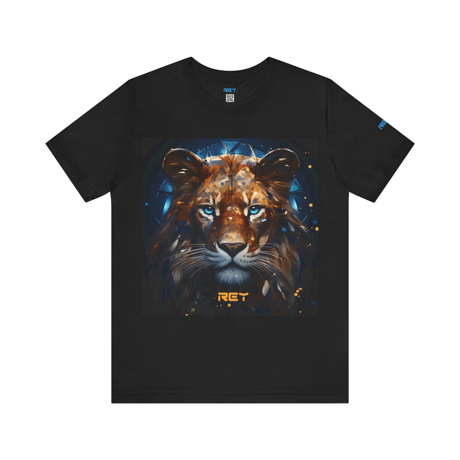 Löwe T-Shirt Rey By Mightysouls - Unisex Leon 5 Reflect Positivitydurch Energetisierendes Tragen von MightySoulsStore