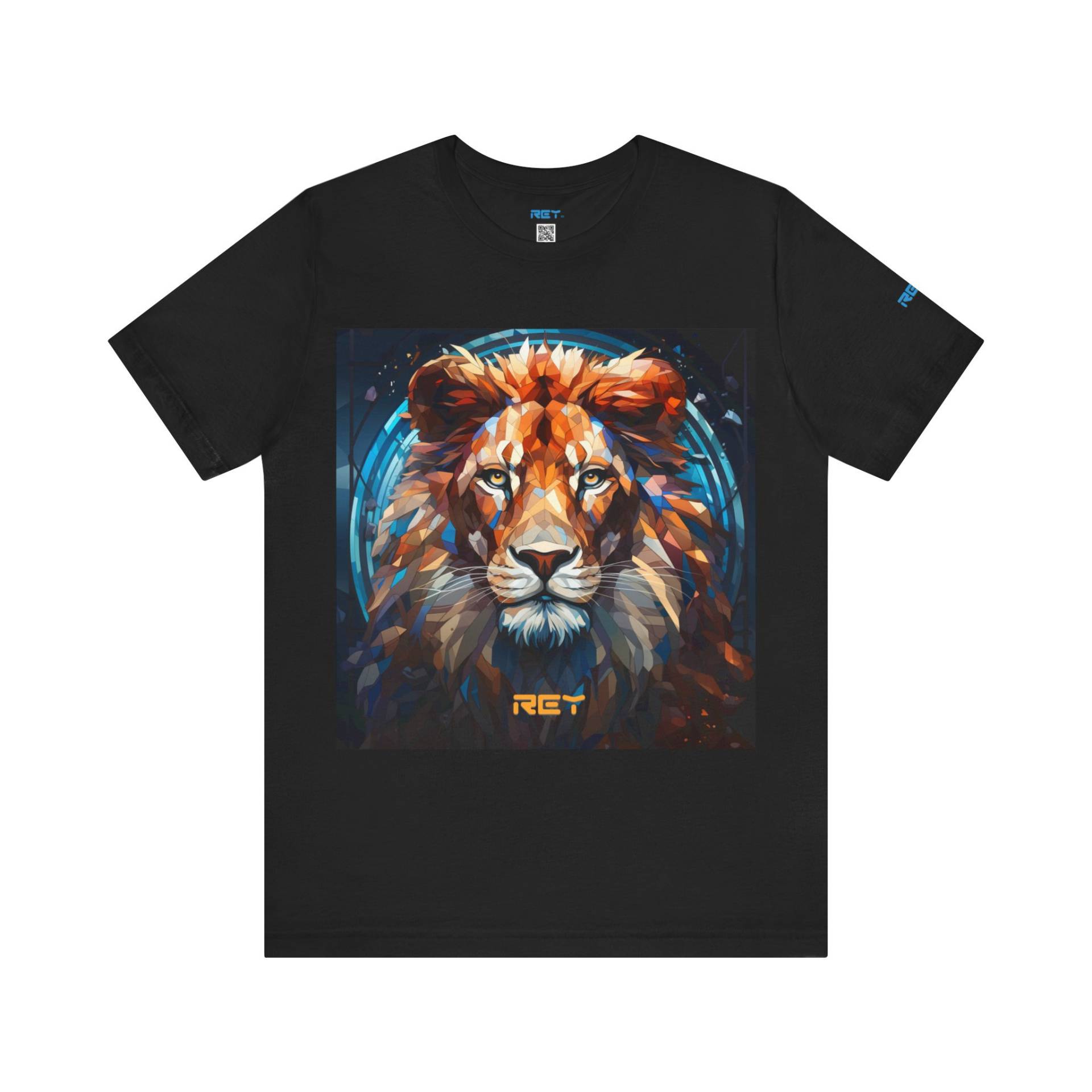 Löwe T-Shirt Rey By Mightysouls - Unisex Leon 6 Reflect Positivitydurch Energetisierendes Tragen von MightySoulsStore
