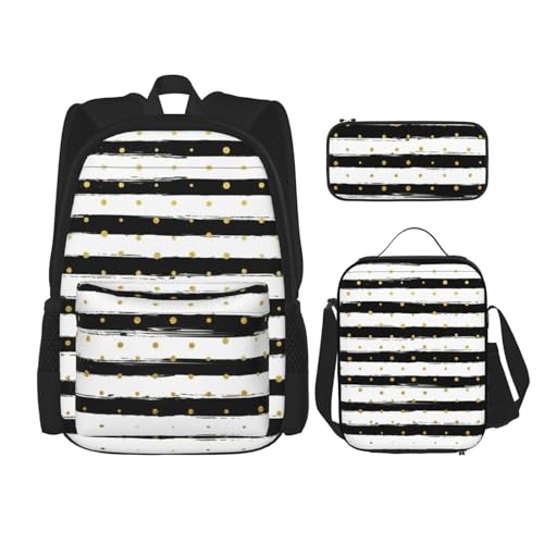 Migpkd Schultasche, Federmäppchen, Lunch-Tasche, Kombinationsrucksack für Kinder, Schultasche von Migpkd