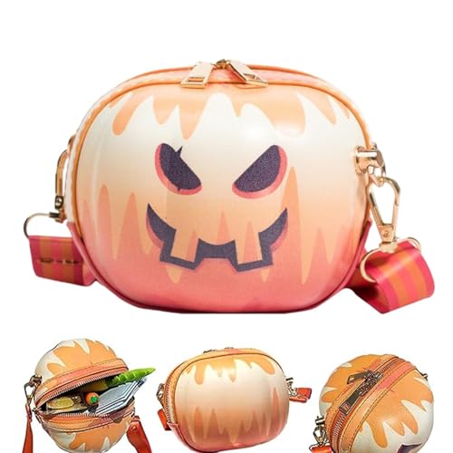 Mihauuke Schultertasche,Kürbis Gesicht Schultertasche | Umhängetasche Handy Dokumente Einkaufen Reisen Beruf Pendeln Date Alltag Outdoor von Mihauuke