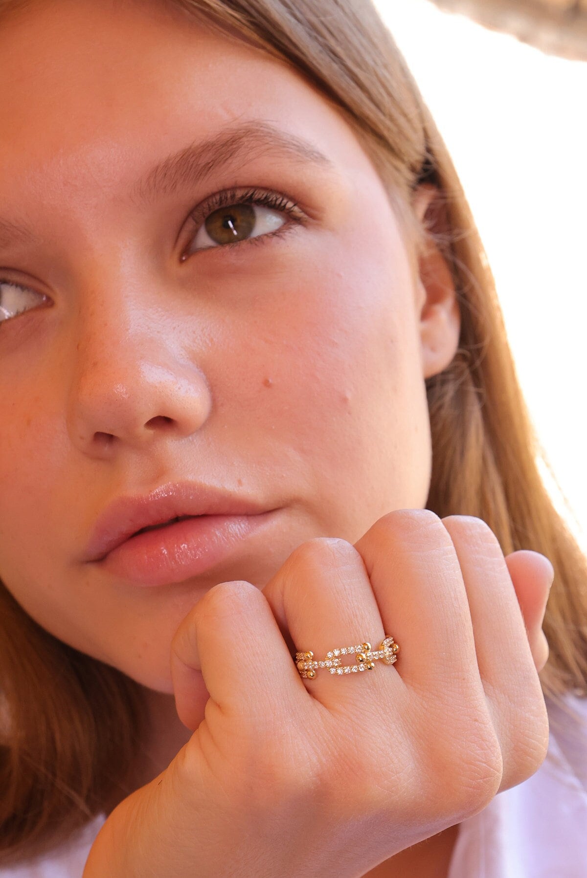 Mihenkler Jewelry 14K Gold Design Stein Ring von MihenklerJewellery
