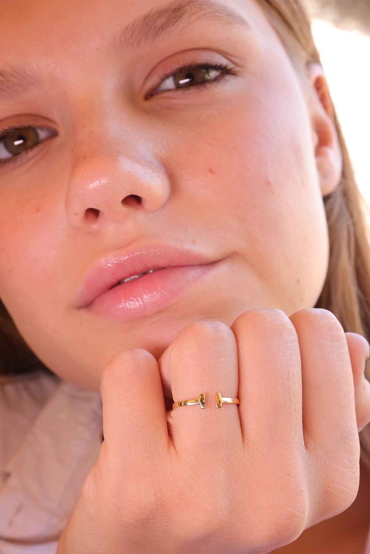 Mihenkler Jewelry 14K Gold Elegantes Design Ring von MihenklerJewellery