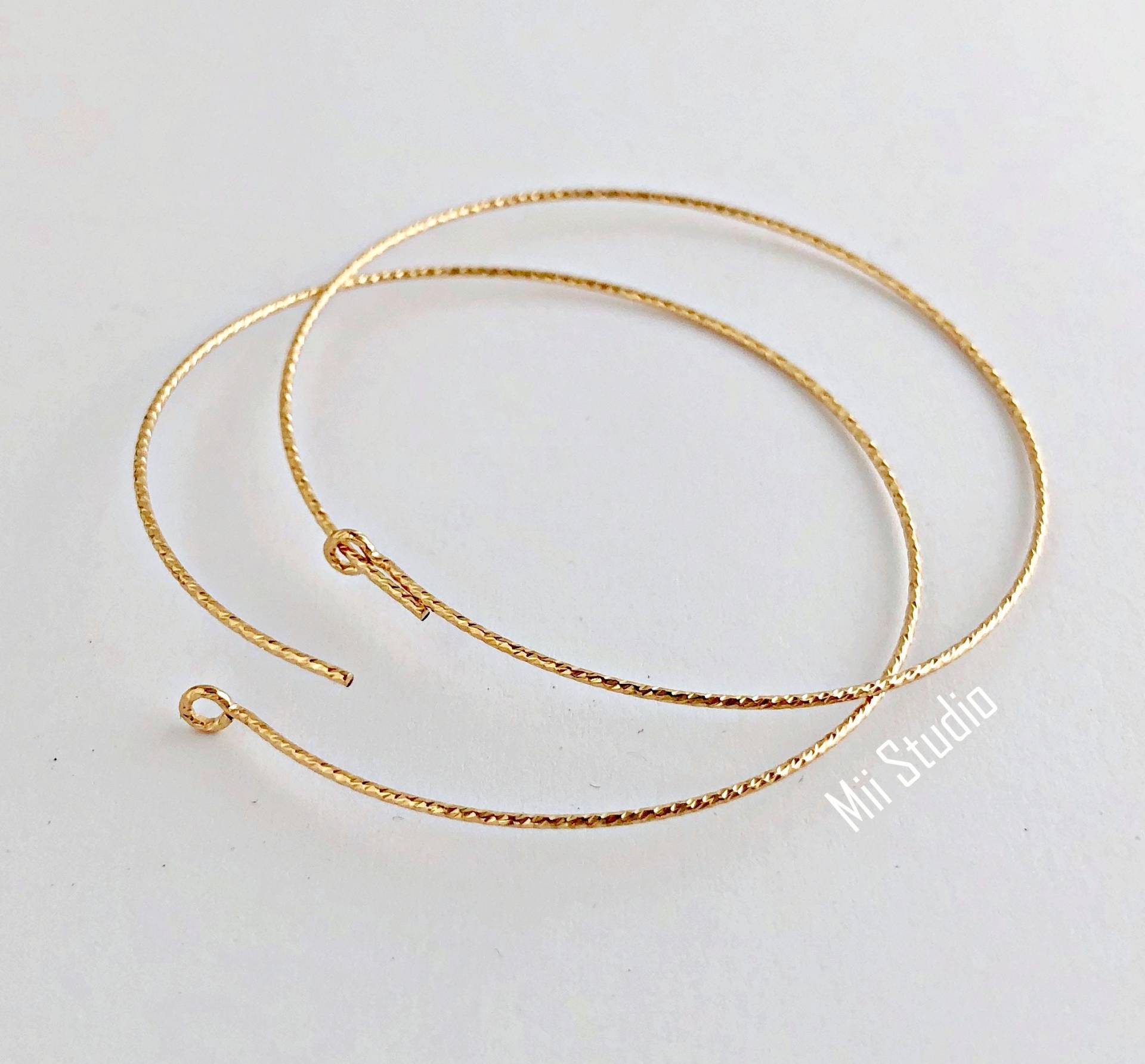14K Gold Gefüllt 45 Mm Funkelnde Perlenohrringe Große Runde Ohrring Ohrdraht 2 Stück 4 10 E71G 14K Gold Gefüllt 45 Mm Funkelnde Perlenohrringe Große Runde Ohrring Ohrdraht 2 Stück 4 10 E71G von MiiStudio