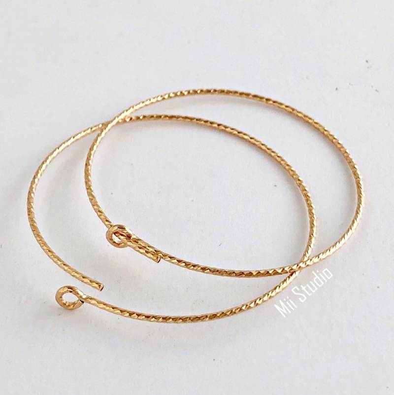 4stk 10stk 30mm Schaumdraht Perlen Hoop Ohrhaken 14K Gold Filled Ohrring E70G 4stk 10stk 30mm Schaumdraht Perlen Hoop Ohrhaken 14K Gold Filled Ohrring E70G von MiiStudio