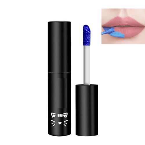 Mikabila Lipgloss (01) Lip Stain,Peel Off Lip Stain Lip Tint, Tattoo Color Lip Gloss,Wasserdichte Peel off flüssigen Lippenstift Long Lasting Reveal Lip Tint Matte Lipstick Lip Glaze,Langanhaltender von Mikabila