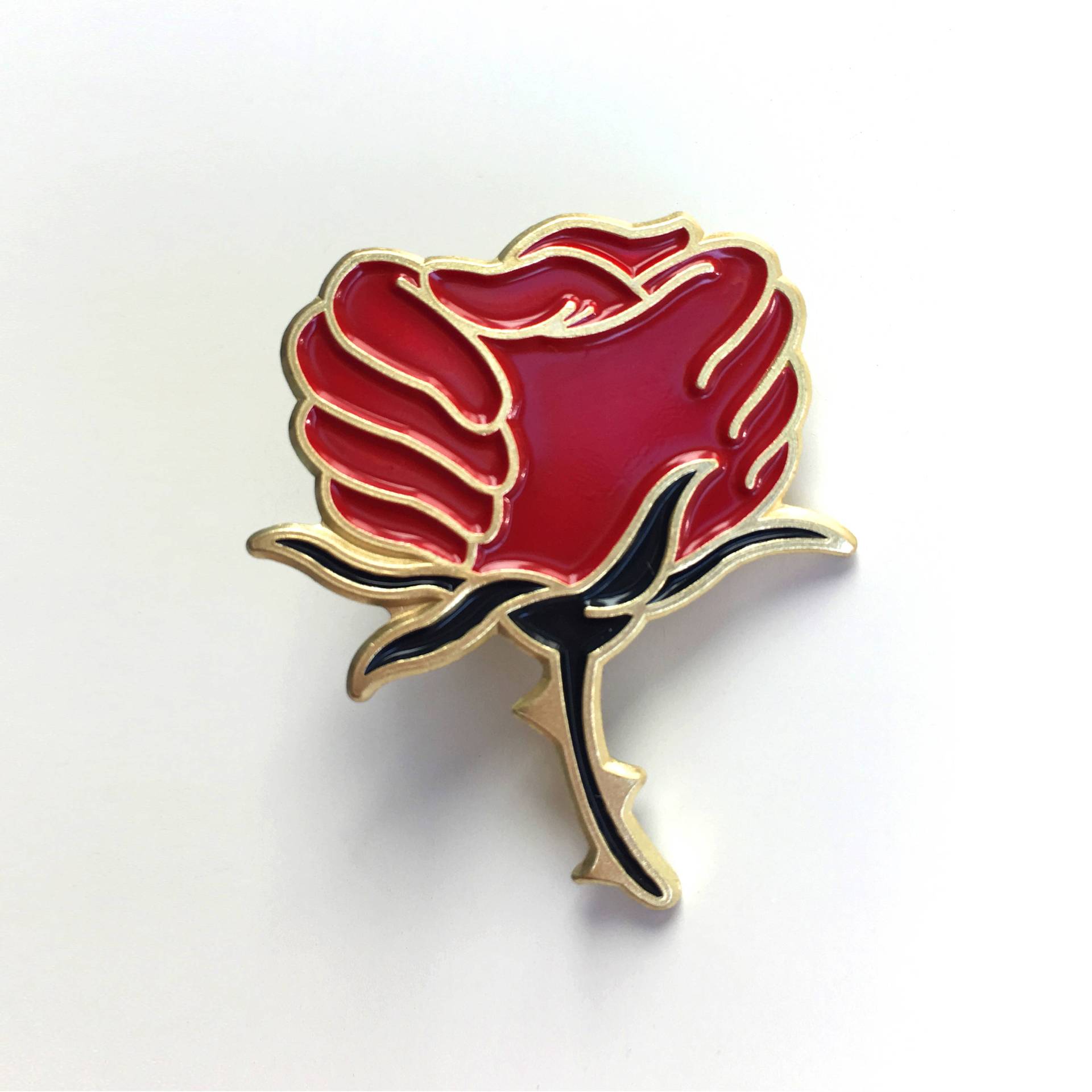 Rose Resilienz Emaille Anstecknadel Rose Resilienz Emaille Anstecknadel von MikaylaButchart