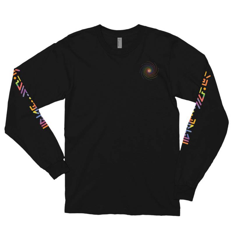 Seien Sie Glyph Edition Langarm - Schwarz Unisex Seien Sie Glyph Edition Langarm - Schwarz Unisex von MikeMossnerArt