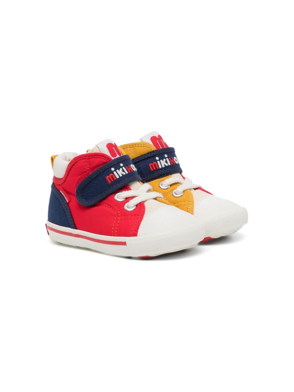 Miki House Sneakers in Colour-Block-Optik - Mehrfarbig von Miki House