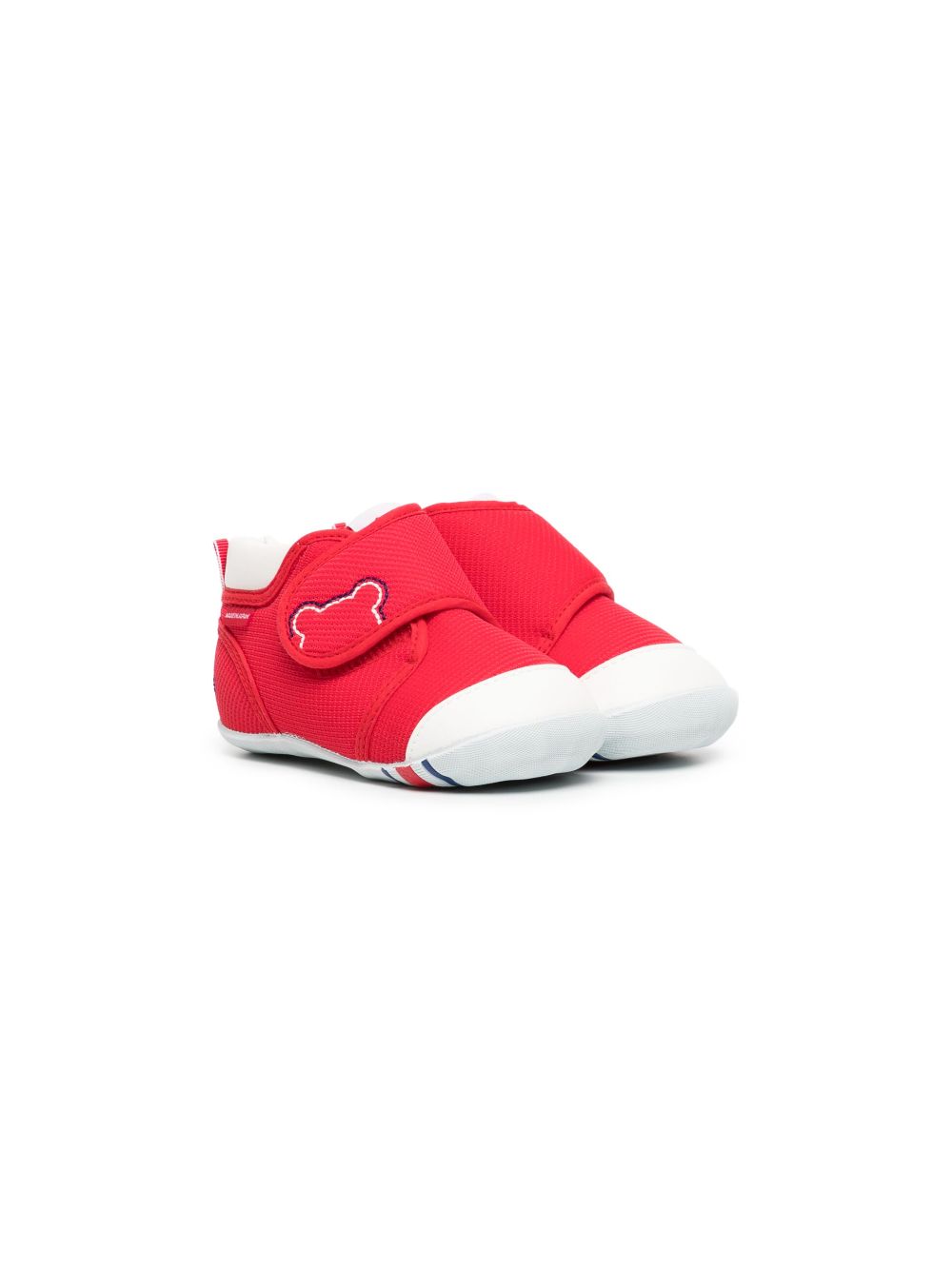 Miki House Sneakers mit Klettverschluss - Rot von Miki House