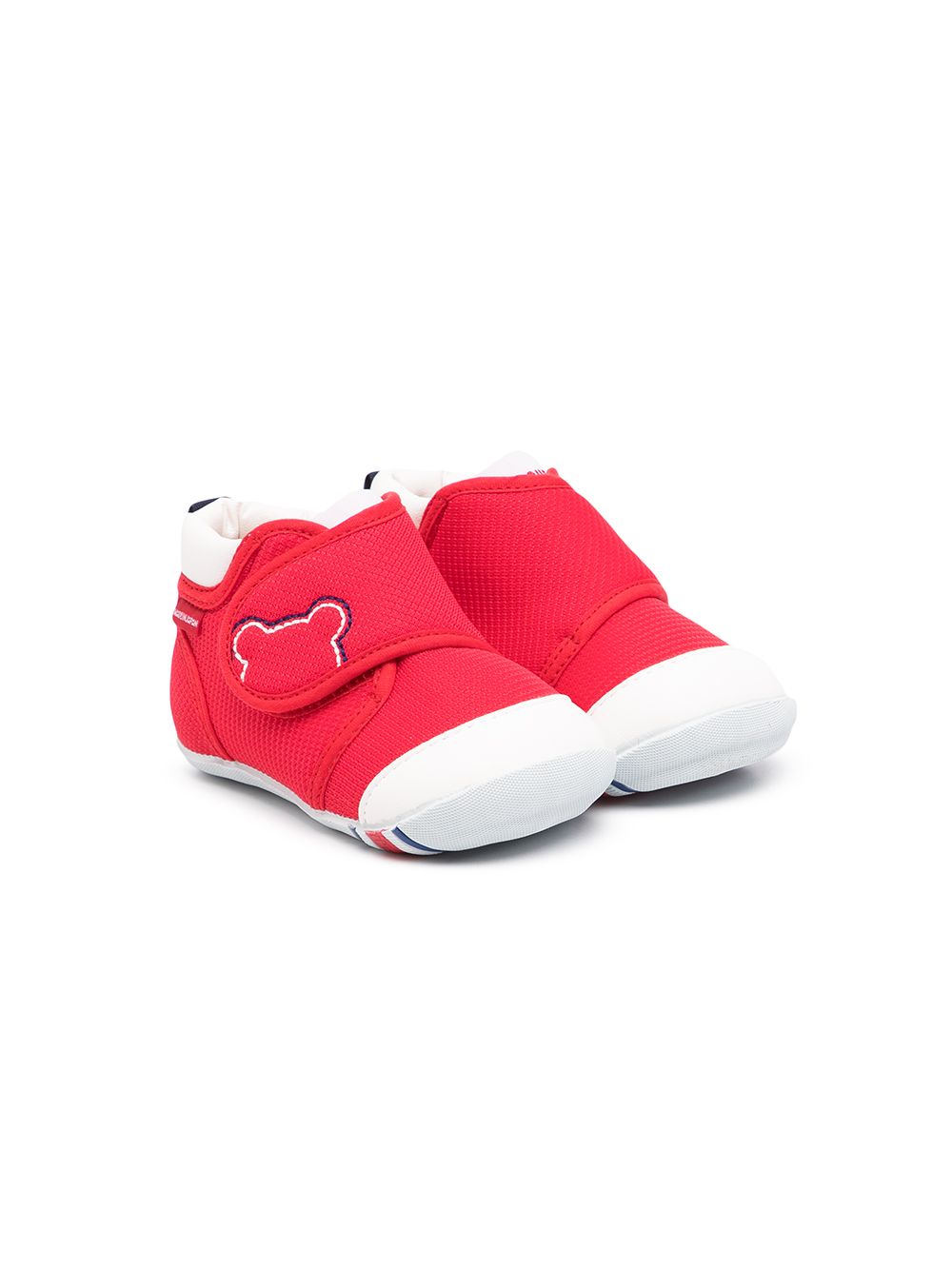 Miki House Sneakers mit Klettverschluss - Rot von Miki House