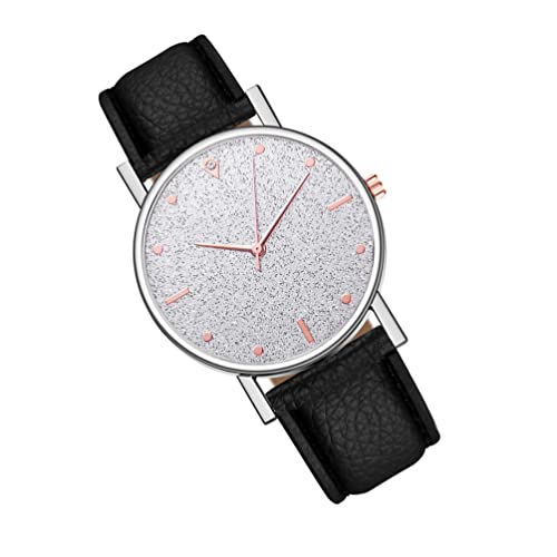 Mikikit 1 STK Damenuhr Gürteluhr Damenarmbanduhren Leder Freizeit Armbanduhr Freizeituhren Weibliche Freizeituhr Anmutige Uhren Schwarze Uhr Für Frauen Fräulein Gurt Glas Mode Mikikit 1 STK Damenuhr Gürteluhr Damenarmbanduhren Leder Freizeit Armbanduhr Freizeituhren Weibliche Freizeituhr Anmutige Uhren Schwarze Uhr Für Frauen Fräulein Gurt Glas Mode von Mikikit