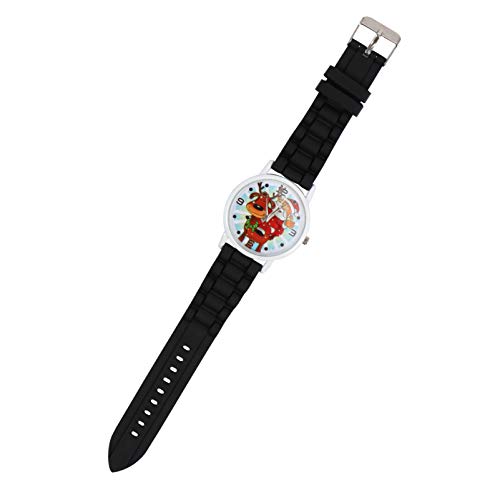 Mikikit 1stk Silikonuhr Für Kinder Mädchen Urlaub Uhr Kinderweihnachtsfeierbevorzugung Mädchen Santa Claus Armbanduhr Kinderarmbanduhren Kinderuhren Karikatur Kieselgel Student Geschenk von Mikikit