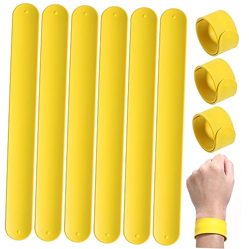 Mikikit 10 Stücke Silikon Schlagarmbänder für Kinder Jungen Mädchen Elastisch Farbenfroh Partygeschenke für Geburtstagsfeiern und Anlässe von Mikikit