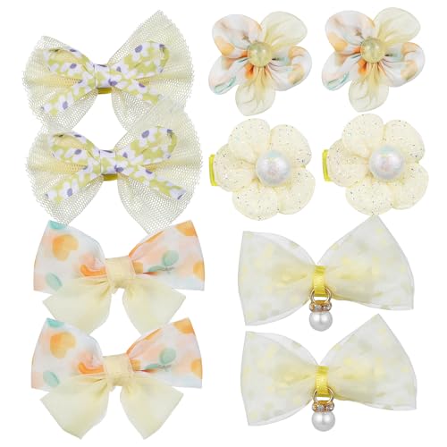 Mikikit 10stücke Gefütterte Haarspangen Mit Schleife Und Blumen Haarschmuck Für Damen Haarspangen Als Haaraccessoires Mikikit 10stücke Gefütterte Haarspangen Mit Schleife Und Blumen Haarschmuck Für Damen Haarspangen Als Haaraccessoires von Mikikit