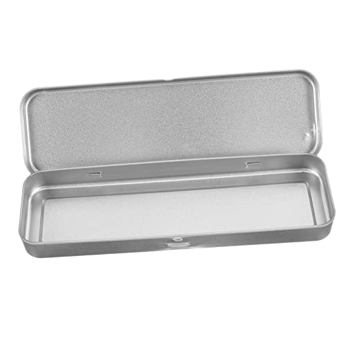 Mikikit 1Stück Metallisches Bleistiftetui aus Rechteckige Schreibwarenbox Frosted Oberfläche für Langlebiges Material Aufbewahrung für Stifte Mikikit 1Stück Metallisches Bleistiftetui aus Rechteckige Schreibwarenbox Frosted Oberfläche für Langlebiges Material Aufbewahrung für Stifte von Mikikit