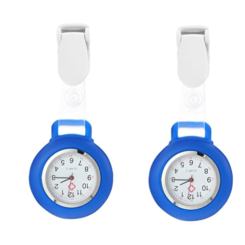 Mikikit 2 Stück Funktionsclip - Multifunktionsuhr - Profis Mit Hängenden Dunklen Uhren Graduierungsbrosche Pflegeuhrenabdeckungsclip Für Blaue Accessoires Partyrevers Zubehör von Mikikit