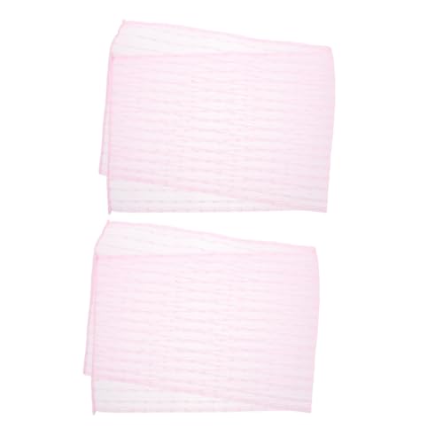 Mikikit 2 Stück Rückenpeeling Handtücher aus Weichem Nylon Langes Dusch Peeling Tuch für Effektive Hautreinigung Sanftes Körperpeeling und Reichhaltiger Schaum für Bad und Reise Rosa von Mikikit